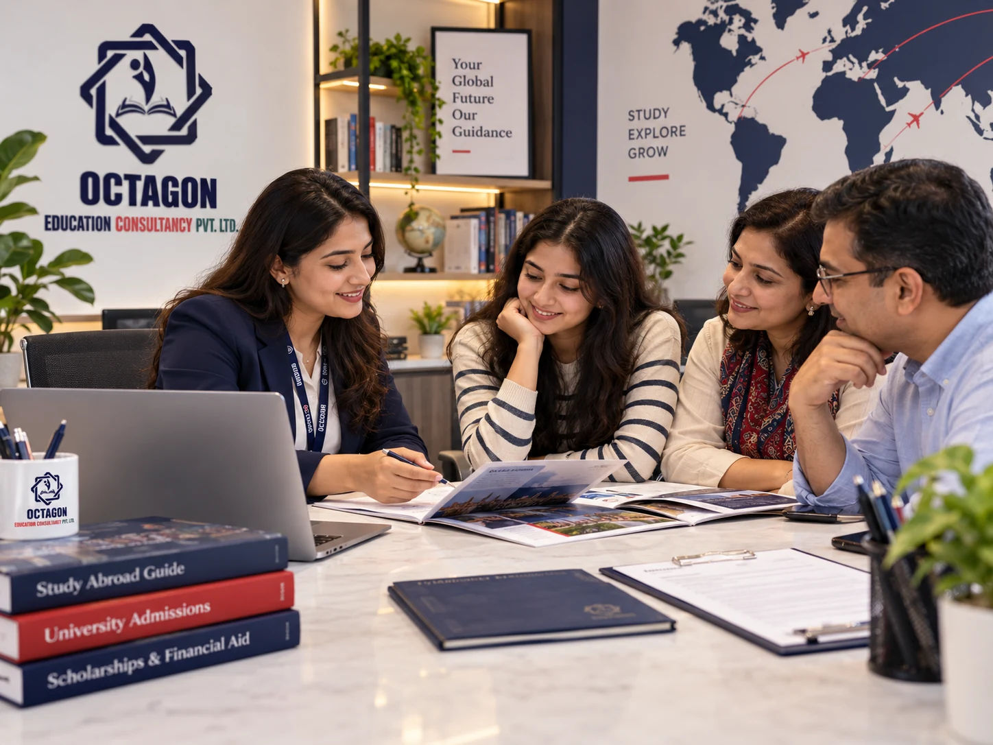 International education counselling at Octagon